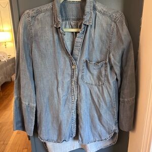 Bella Dahl Light Blue denim button down